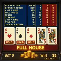 Goldroll - Video Poker Spil