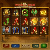 Goldroll - Book of Dead Slot Game by Play'n GO